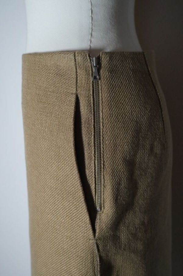 画像9: 50%0FF BOWTE　 DOUBLE CLOTH HEM EMBROIDER　 col. OCHRE