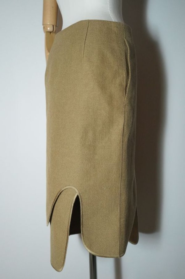 画像4: 50%0FF BOWTE　 DOUBLE CLOTH HEM EMBROIDER　 col. OCHRE