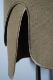 画像1: 50%0FF BOWTE　 DOUBLE CLOTH HEM EMBROIDER　 col. OCHRE (1)