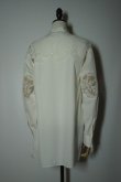 画像3: BOWTE　 LACE PANELED SHIRT　 col. WHITE (3)