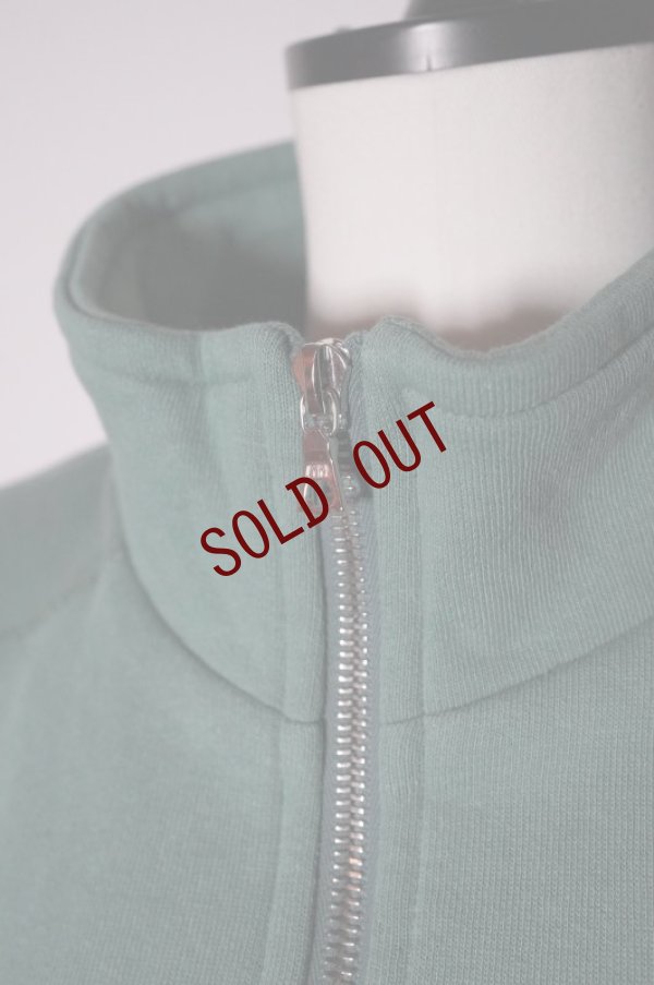 画像6: BOWTE　 LOOPWHEEL TERRY HALF ZIP TOPS 　 col.AVOCADO