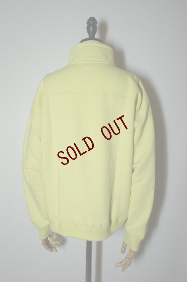 画像4: BOWTE　 LOOPWHEEL TERRY HALF ZIP TOPS 　 col.LEMON