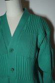 画像4: CFCL　 FLUTED CARDIGAN1　 col.EMERALD (4)