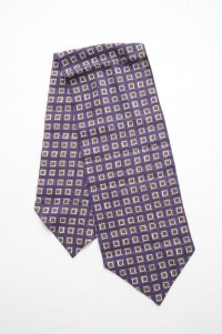 Fratelli Luigi　 Cotton Linen Silk Ascot Tie