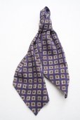 画像2: Fratelli Luigi　<br />Cotton Linen Silk Ascot Tie (2)