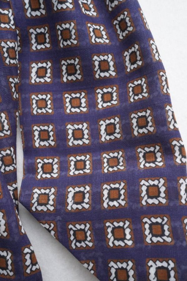 画像3: Fratelli Luigi　 Cotton Linen Silk Ascot Tie