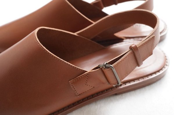 画像3: Cristaseya　 16PV-CO　 LEATHER SLIPPER　 col.COGNAC