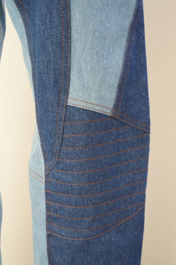 画像4: BOWTE　 MOTOCROSS DENIM PANTS　 col. COMBI