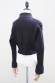 画像6: CFCL　 FLUTED CROPPED SHIRT CARDIGAN 　 col.BLACK (6)