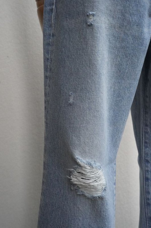 画像3: TANAKA　 THE BOOTS JEAN TROUSERS　 col.BLEACH BLUE