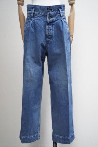 TANAKA　 THE WIDE JEAN TROUSERS　 col.VINTAGE BLUE