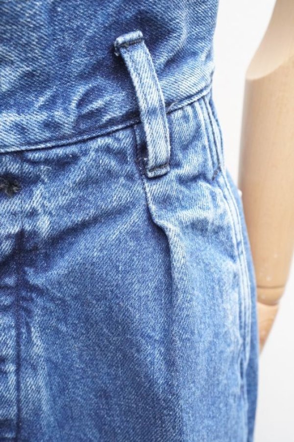 画像4: TANAKA　 THE WIDE JEAN TROUSERS　 col.VINTAGE BLUE