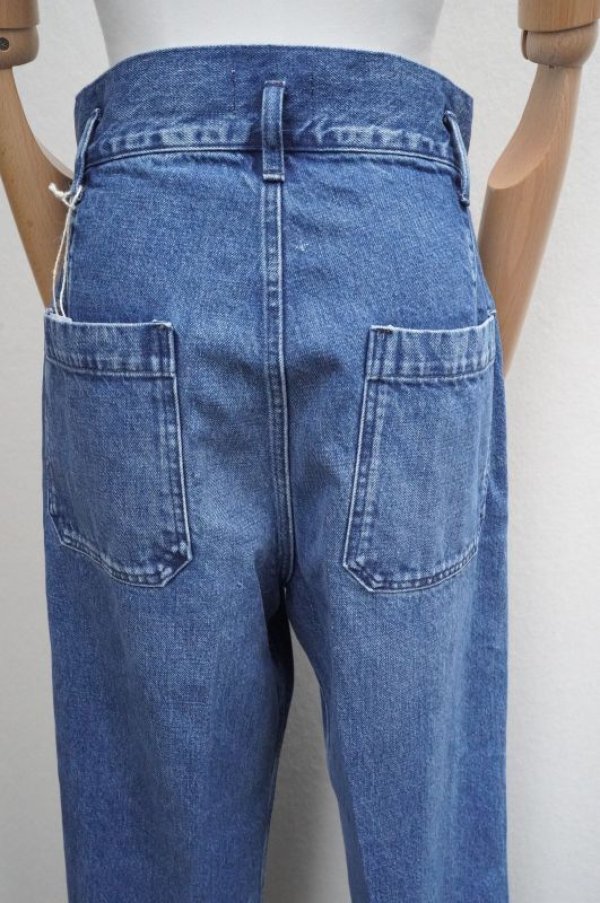 画像9: TANAKA　 THE WIDE JEAN TROUSERS　 col.VINTAGE BLUE