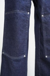 TANAKA　 WORK JEAN TROUSERS　 col.RINSED BLUE