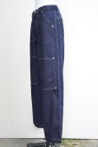 画像4: TANAKA　 WORK JEAN TROUSERS　 col.RINSED BLUE (4)