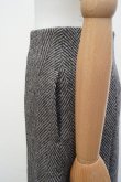 画像5:  AURALEE　 LAMA SHETLAND WOOL TWEED SKIRT 　 col. KHAKI TWEED (5)