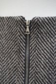 画像9:  AURALEE　 LAMA SHETLAND WOOL TWEED SKIRT 　 col. KHAKI TWEED