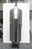 画像11:  AURALEE　 LAMA SHETLAND WOOL TWEED SKIRT 　 col. KHAKI TWEED
