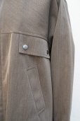 画像3:  AURALEE　 WOOL CAVARLY TWILL LAMINATE HUNTING BLOUSON 　 col. OLIVE BROWN