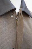 画像4:  AURALEE　 WOOL CAVARLY TWILL LAMINATE HUNTING BLOUSON 　 col. OLIVE BROWN