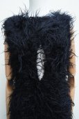 画像4: KAKAN　 SWAN FUR DRESS 　 col. BLACK