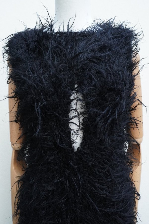 画像4: KAKAN　 SWAN FUR DRESS 　 col. BLACK