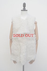 KAKAN　 SWAN FUR VEST 　 col. WHITE