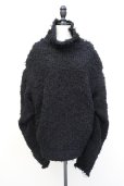 画像1: KAKAN　<br />HIGHNECK FUR PULLOVER 　<br />col. BLACK (1)