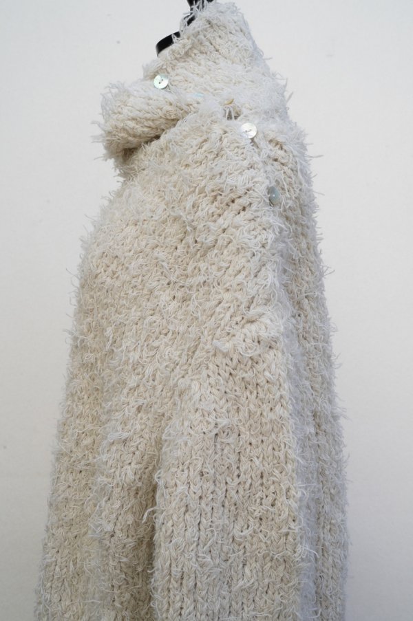 画像6: KAKAN　 HIGHNECK FUR PULLOVER 　 col. WHITE