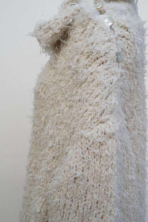 画像13: KAKAN　 HIGHNECK FUR PULLOVER 　 col. WHITE