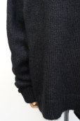 画像3: KAKAN　 HANDSPU N CONBI PULLOVER 　 col. BLACK