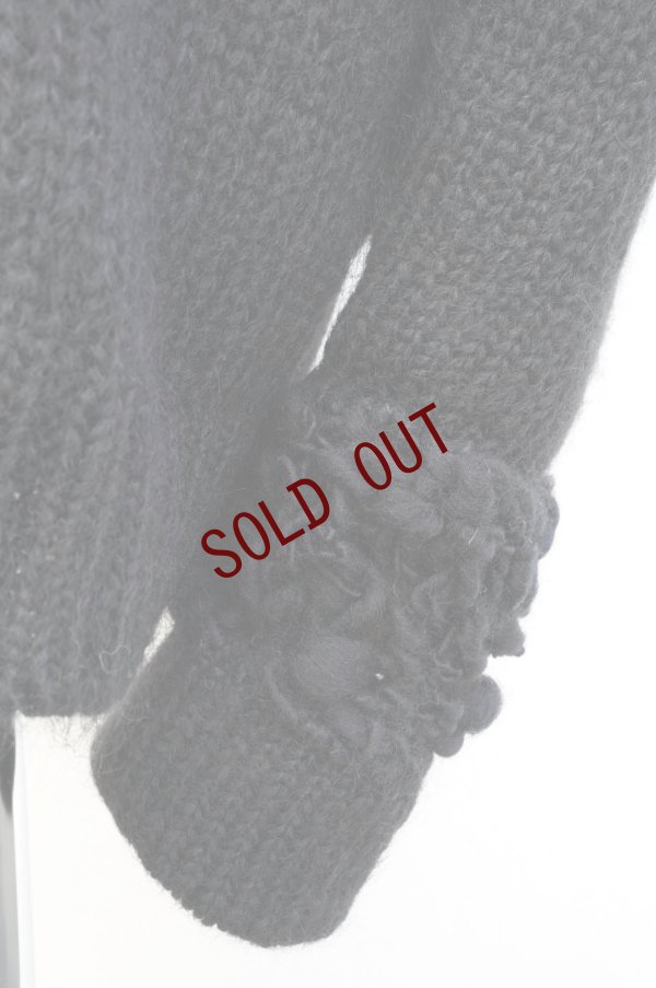 画像4: KAKAN　 HANDSPU N CONBI PULLOVER 　 col. BLACK