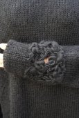 画像6: KAKAN　 HANDSPU N CONBI PULLOVER 　 col. BLACK