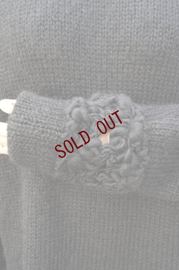 画像6: KAKAN　 HANDSPU N CONBI PULLOVER 　 col. BLACK