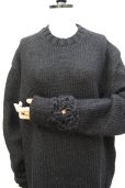 画像7: KAKAN　 HANDSPU N CONBI PULLOVER 　 col. BLACK