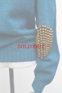 BLESS N°78　 5081 Pearlpad Sweater　 col.Turquoise