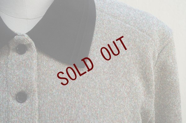 画像4: BOWTE　 RAINBOW METALLIC THREAD POLO COLLAR　 col.RAINBOW