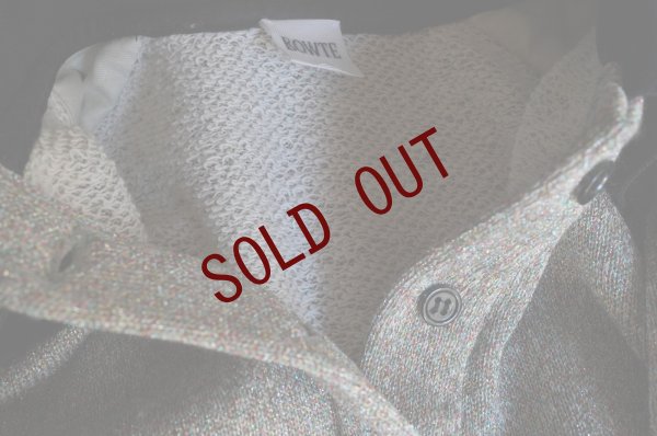 画像9: BOWTE　 RAINBOW METALLIC THREAD POLO COLLAR　 col.RAINBOW