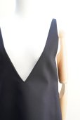 画像2: BOWTE　<br />WOSTED DOESKIN MIDDLE DRESS　<br />col.DARK NAVY (2)