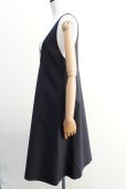 画像4: BOWTE　 WOSTED DOESKIN MIDDLE DRESS　 col.DARK NAVY