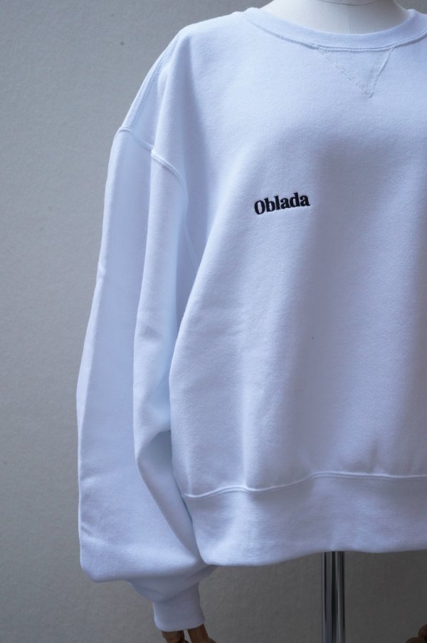 画像2: Oblada　 CINCH CREATIVE SWEAT　 col.WHITE