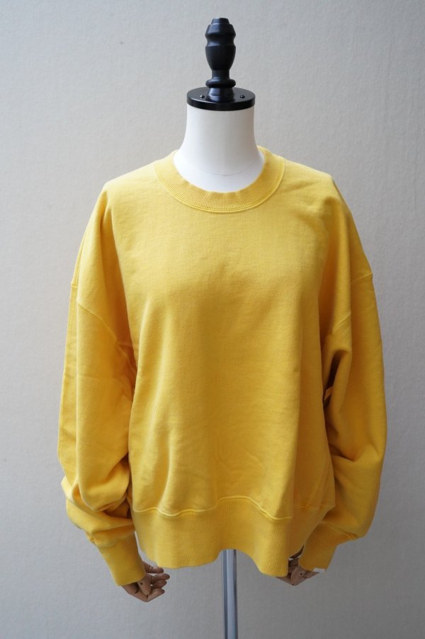 画像2: Oblada　 FADE ROBIN SWEAT　 col.YELLOW