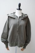 画像2: Oblada　<br>ROBIN HOODIE　<br>col.KHAKI (2)