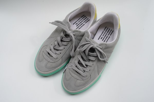 画像2: REPRODUCTION OF FOUND for Graphpaper　 German Military Trainer　 col.GREY / MINT GREEN