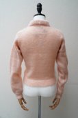 画像7:  AURALEE　 BRUSHED SUPER KID MOHAIR KNIT SHORT POLO 　 col. PINK BEIGE