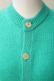 画像1:  AURALEE　 WOOL CASHMERE SILK KNIT CARDIGAN 　 col. AQUA GREEN (1)