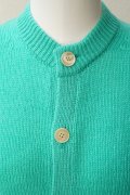  AURALEE　 WOOL CASHMERE SILK KNIT CARDIGAN 　 col. AQUA GREEN