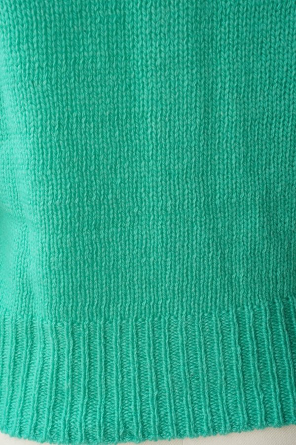 画像6: -50%  AURALEE　 WOOL CASHMERE SILK KNIT CARDIGAN 　 col. AQUA GREEN