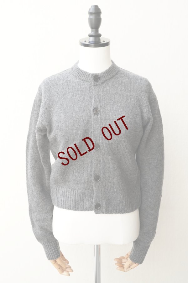 画像2: -50% AURALEE　 WOOL CASHMERE SILK KNIT CARDIGAN 　 col. GRAY