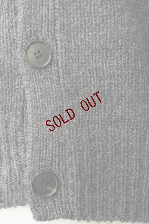 画像4: -50% AURALEE　 WOOL CASHMERE SILK KNIT CARDIGAN 　 col. GRAY